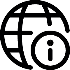 Network Information Icon from Ultimate Regular Set