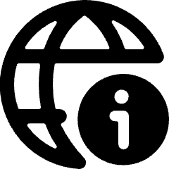 Network Information Icon from Ultimate Bold Set