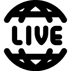 Network Live Icon from Ultimate Bold Set