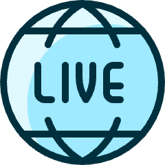 Network Live Icon from Ultimate Duotone Set