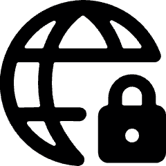 Network Lock Icon from Ultimate Bold Set