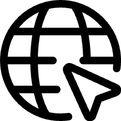 Network Navigation Icon from Ultimate Regular Set