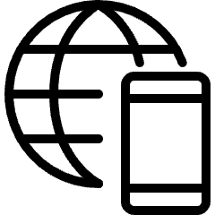 Network Phone Icon from Ultimate Light Set