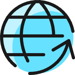 Network Refresh Icon from Ultimate Colors Set