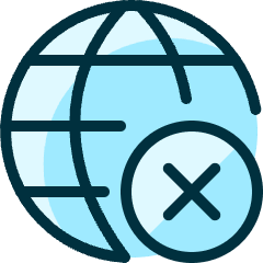 Network Remove Icon from Ultimate Duotone Set