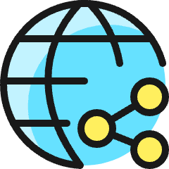 Network Share Icon from Ultimate Colors Set