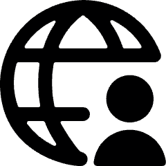 Network User Icon from Ultimate Bold Set