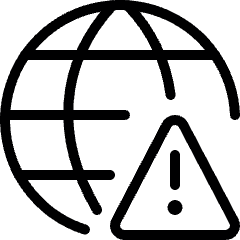 Network Warning Icon from Ultimate Light Set