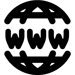 Network Www Icon from Ultimate Bold Set