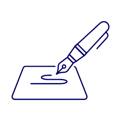 Ink Pen Drawing 2 Illustration from UX Line Set