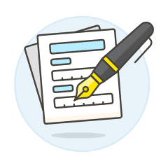 Sheet Form Illustration from UX Colors Set