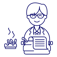 Typewriter 2 Illustration from UX Line Set