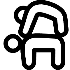 Acro Yoga Pose 7 Icon from Ultimate Regular Set