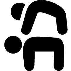 Acro Yoga Pose 7 Icon from Ultimate Bold Set