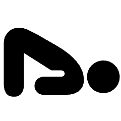 Yoga Bridge Pose 2 Icon from Ultimate Bold Set