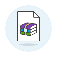 Rar File 1 Illustration from UX Colors Set