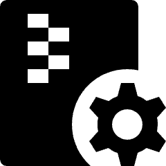 File Compress Setting Icon from Nova Solid Set