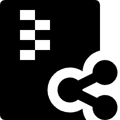 File Compress Share Icon from Nova Solid Set