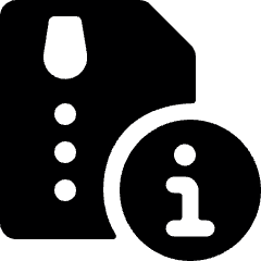 Zip File Information Icon from Ultimate Bold Set