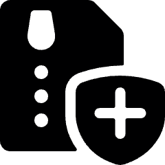 Zip File Shield Icon from Ultimate Bold Set