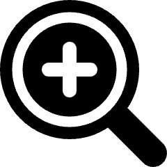 Zoom In Icon from Ultimate Bold Set