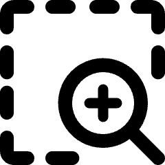 Zoom In Page Icon from Ultimate Bold Set