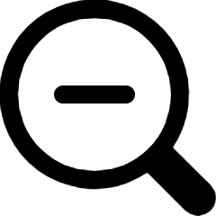 Zoom Out 1 Icon from Ultimate Bold Set