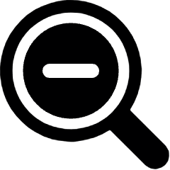 Zoom Out Icon from Ultimate Bold Set