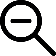 Zoom Out Alternate Icon from Ultimate Bold Set