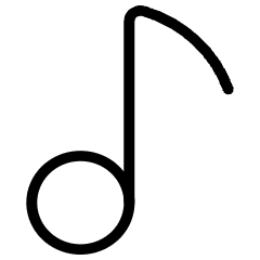 Music On Off 1 Icon from Ultimate Light Set