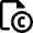 File Copyright C Icon from Nova Line Set