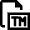 File Copyright Tm Icon from Nova Line Set