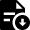Text Document Download Icon from Nova Solid Set