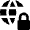 Network Lock Security Icon from Nova Solid Set