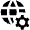 Network Setting Icon from Nova Solid Set