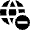 Network Subtract Remove Icon from Nova Solid Set