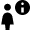 User Action Female Information Icon from Nova Solid Set