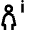 User Action Female Information Icon from Nova Line Set