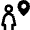 User Action Female Location Icon from Nova Line Set