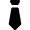 Accessories Tie Icon from Nova Solid Set