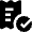 Billing Check 1 Icon from Nova Solid Set