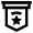 Hanging Sign Star Icon from Atlas Line Set