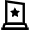Trophy Star Reward Icon from Atlas Line Set
