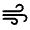 Air Fill Icon from Rounded Fill - Material Symbols Set