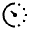 Avg Pace Icon from Sharp Line - Material Symbols Set