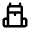 Backpack Icon from Rounded Line - Material Pro Set