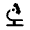 Biotech Fill Icon from Rounded Fill - Material Symbols Set