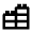 Building Brick Icon from Outlined Line - Material Pro Set