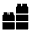Building Brick Fill Icon from Outlined Fill - Material Pro Set