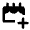 Cake Add Icon from Rounded Line - Material Pro Set